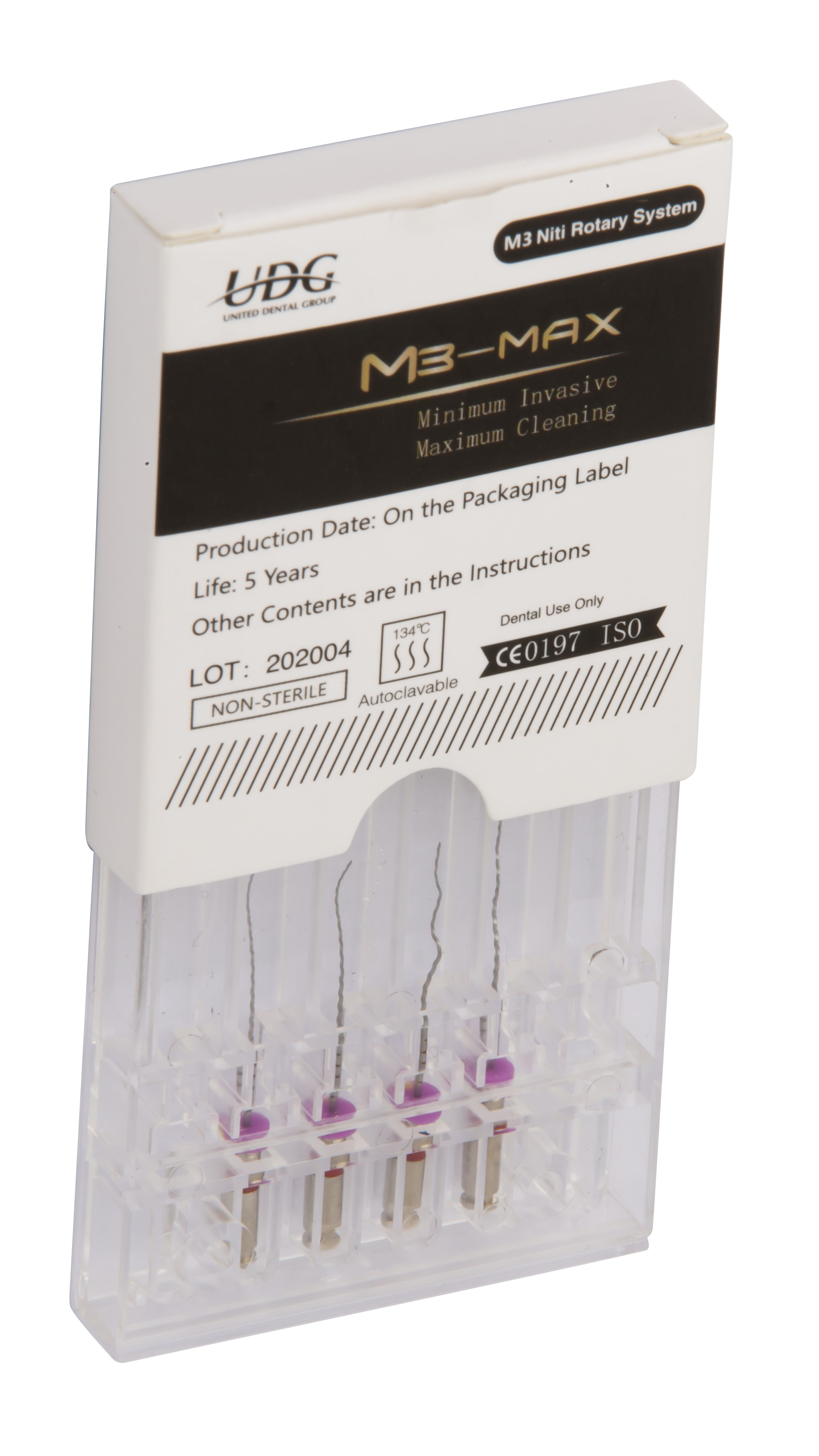 M3 Max (25*2%) Rotary File 4 pcs per pack